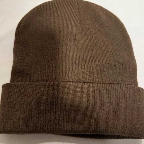 Men's and Women's Solid Wool Hats Warm Double Thick Knit Hats…29 - Picture 3 of 7